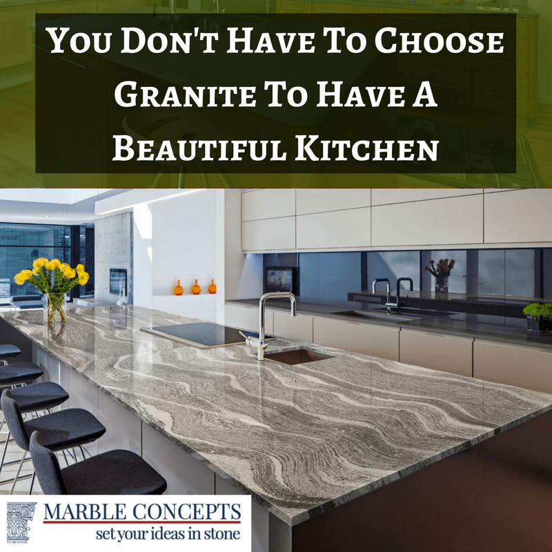 You Don't Have To Choose Granite To Have A Beautiful Kitchen