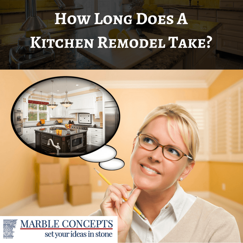 How Long Does A Kitchen Remodel Take-