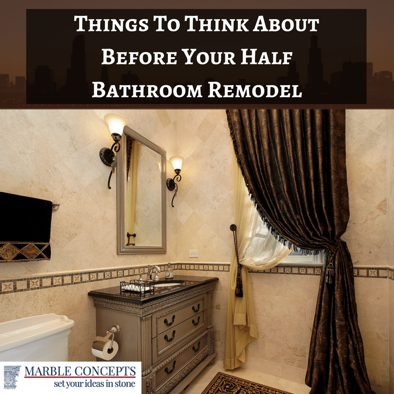 Things To Think About Before Your Half Bathroom Remodel