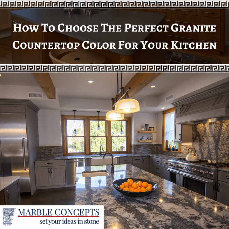 How To Choose The Perfect Granite Countertop Color For Your Kitchen