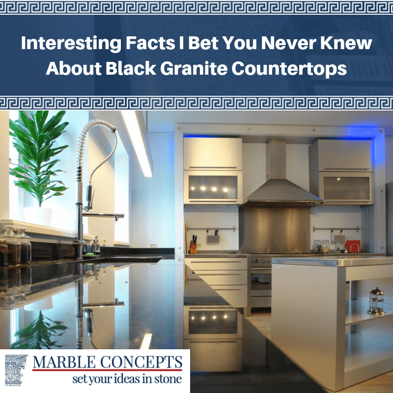 Interesting Facts I Bet You Never Knew About Black Granite Countertops