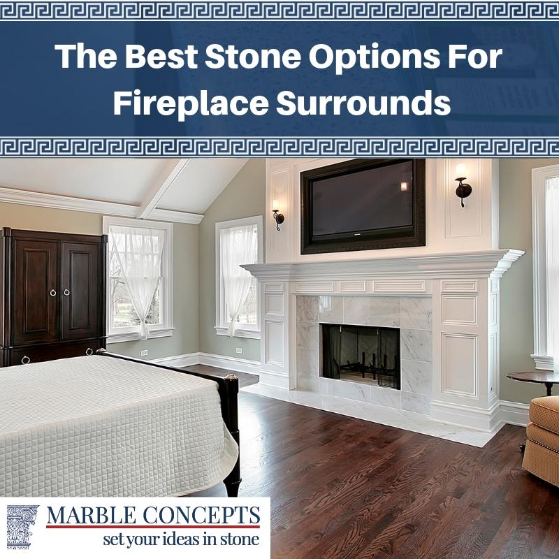 The Best Stone Options For Fireplace Surrounds