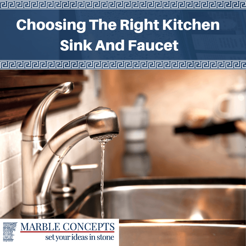 Choosing The Right Kitchen Sink And Faucet