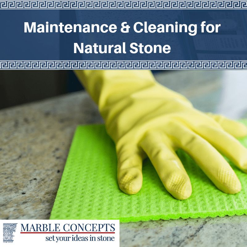 Maintenance & Cleaning for Natural Stone