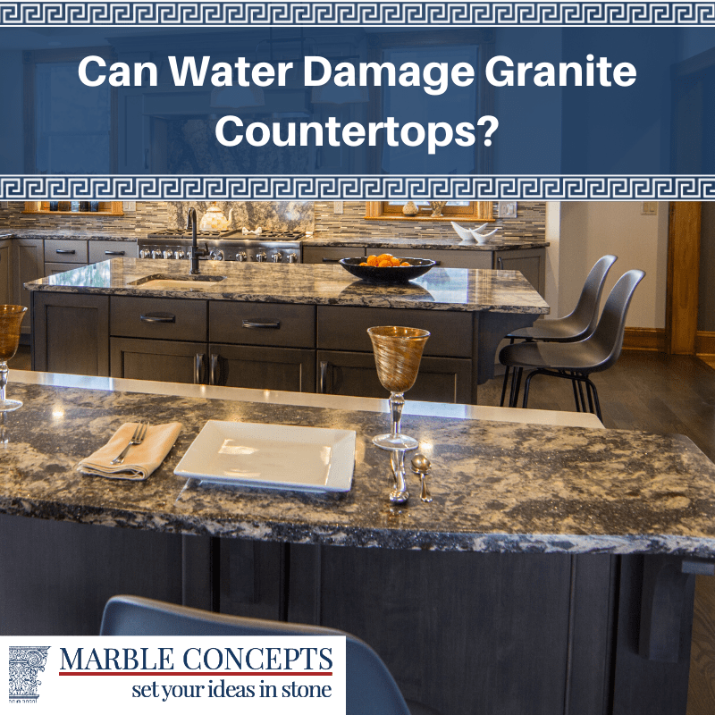 Can Water Damage Granite Countertops?
