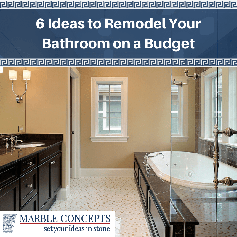 6 Ideas to Remodel Your Bathroom on a Budget