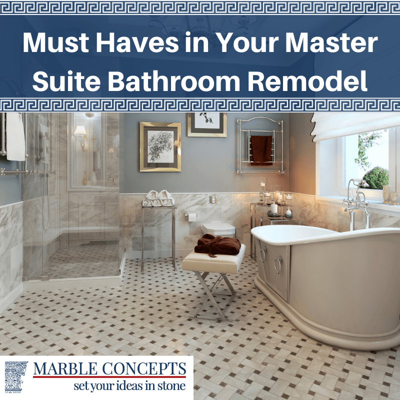 Must Haves in Your Master Suite Bathroom Remodel