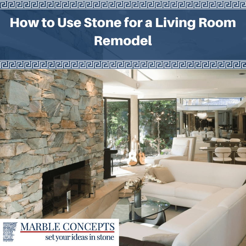 How to Use Stone for a Living Room Remodel