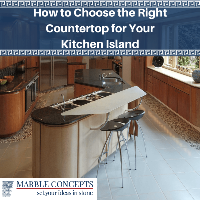 How to Choose the Right Countertop for Your Kitchen Island
