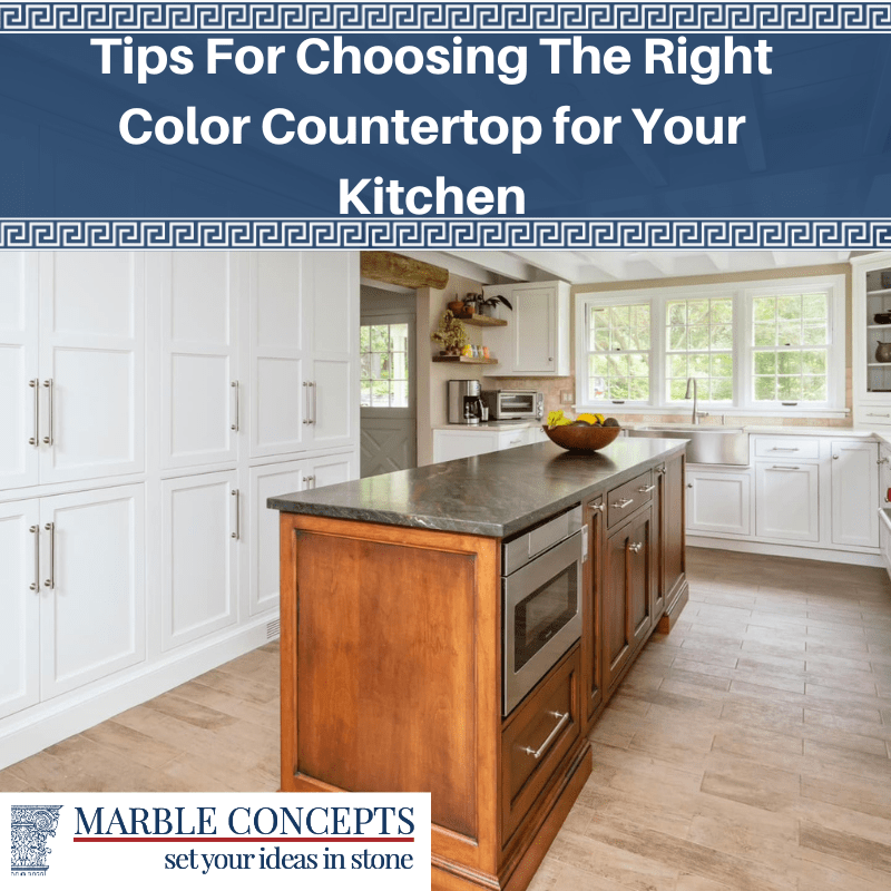 Tips For Choosing The Right Color Countertop for Your Kitchen
