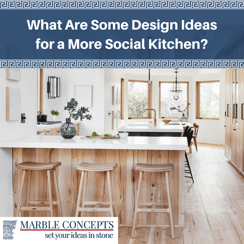 What Are Some Design Ideas for a More Social Kitchen?