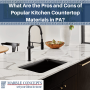 What Are the Pros and Cons of Popular Kitchen Countertop Materials in PA?